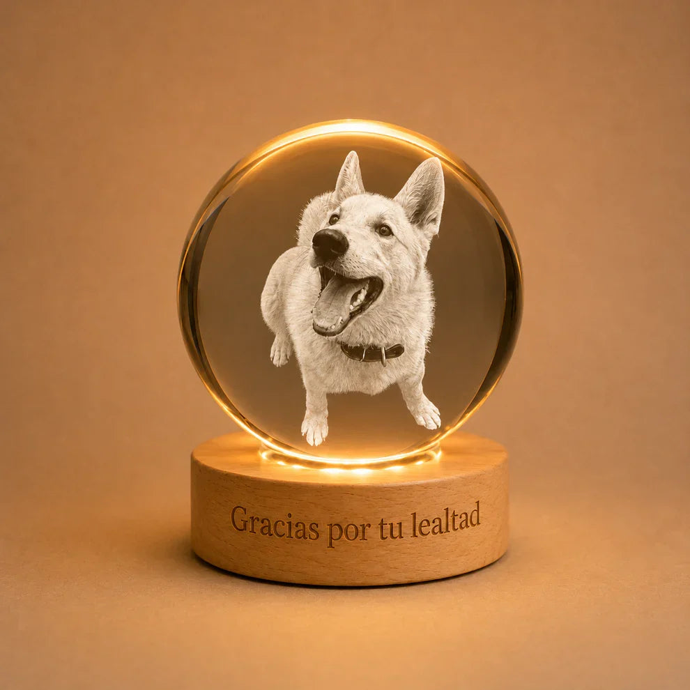 Esfera de Cristal Personalizable