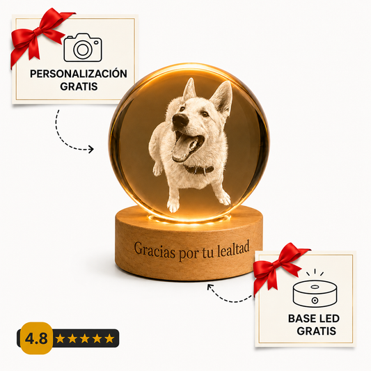 Esfera de Cristal Personalizable