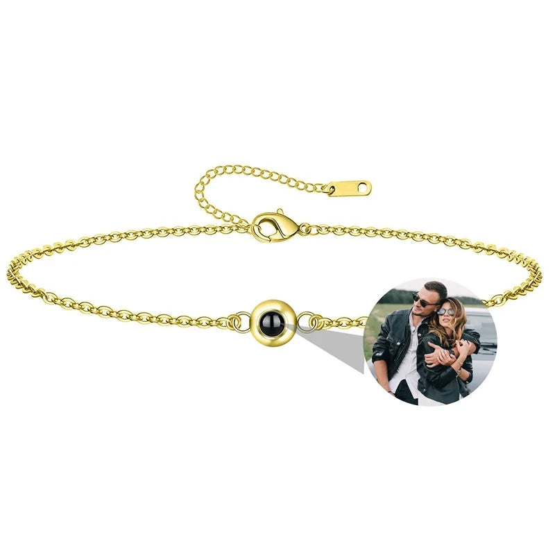 Brazalete con foto de proyección