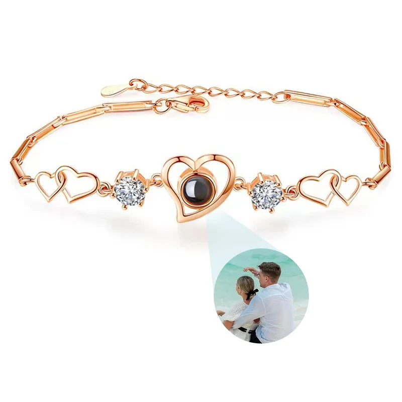 Brazalete con foto de proyección