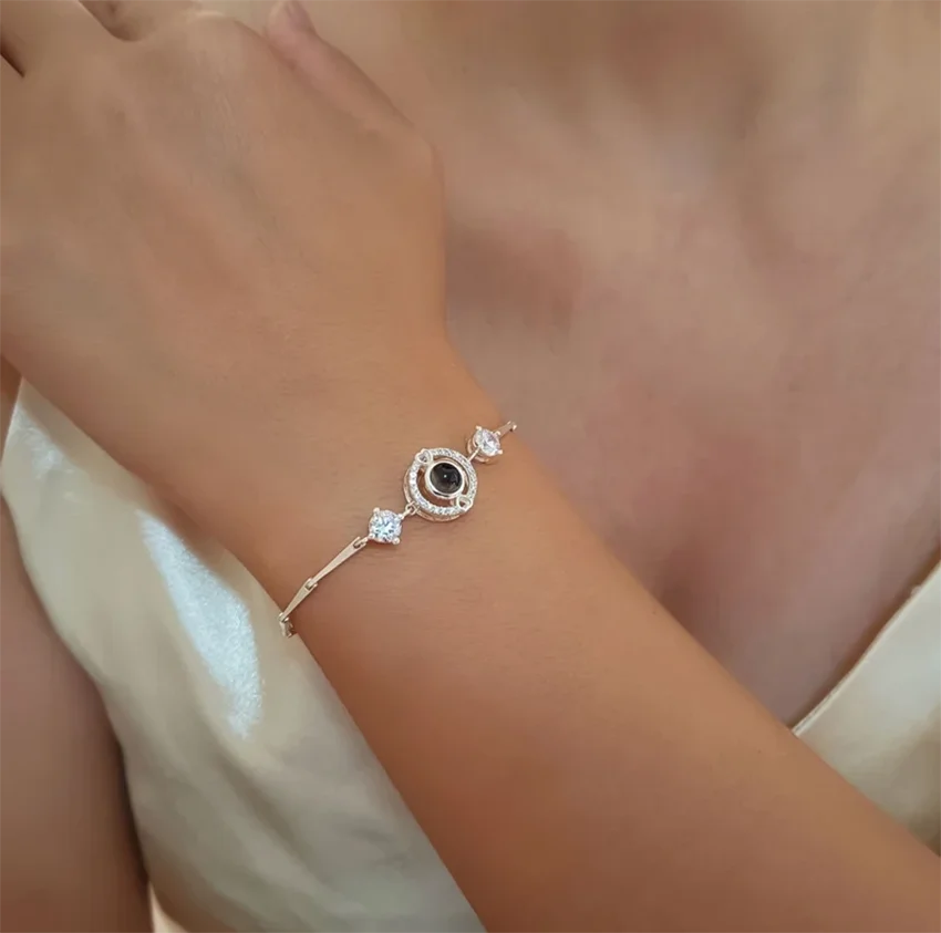 Brazalete con foto de proyección personalizada