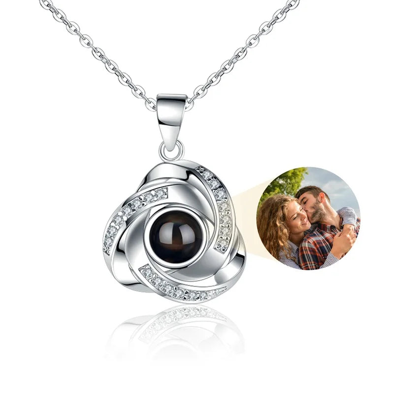 Collar de proyección de fotos personalizado
