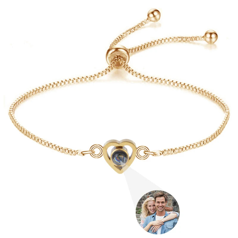 Brazalete con foto de proyección