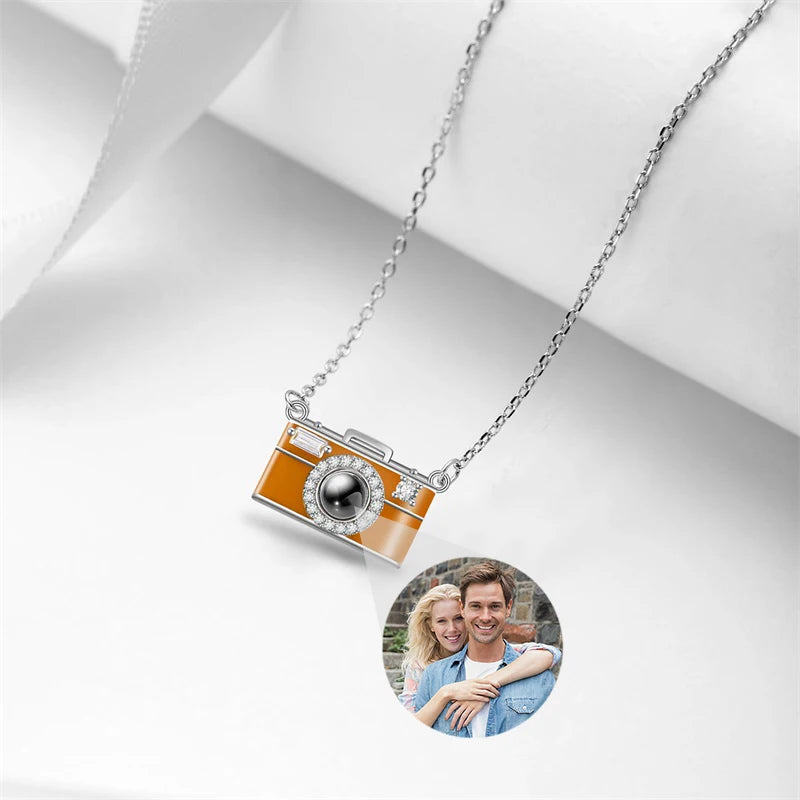 Collar Cámara con Foto de Proyección Personalizada