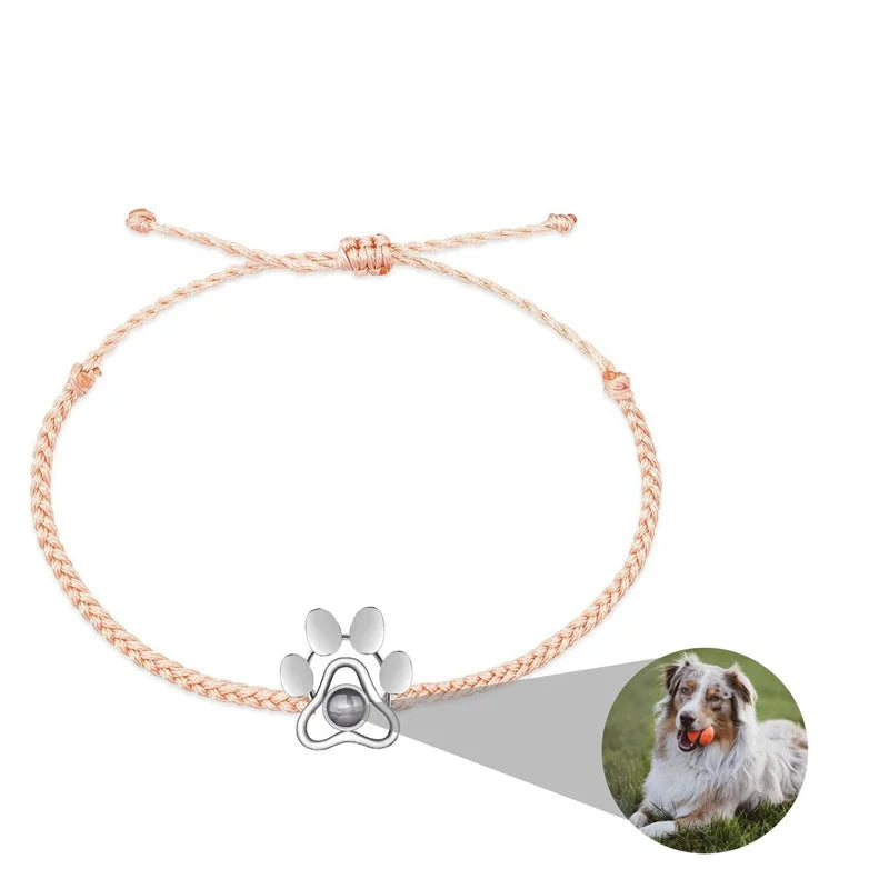Pulsera con foto personalizada de proyección