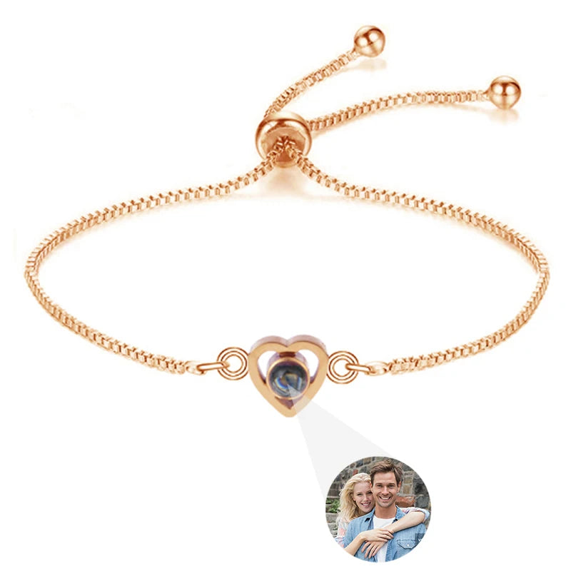 Brazalete con foto de proyección