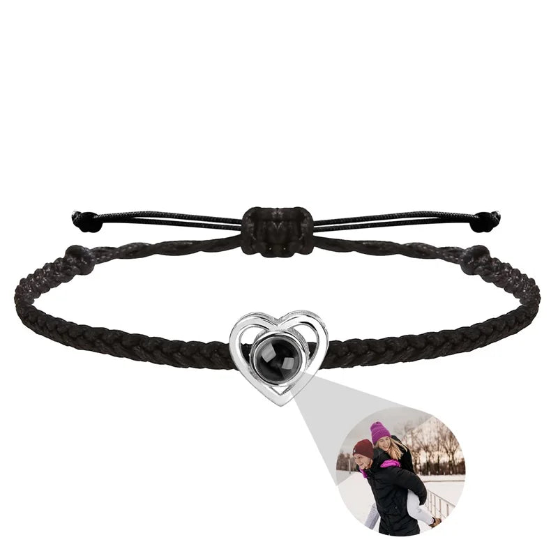 Pulsera con foto personalizada de proyección