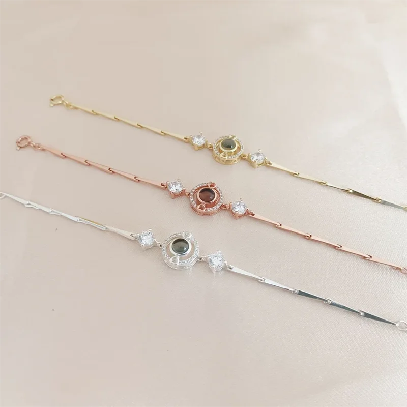 Brazalete con foto de proyección personalizada