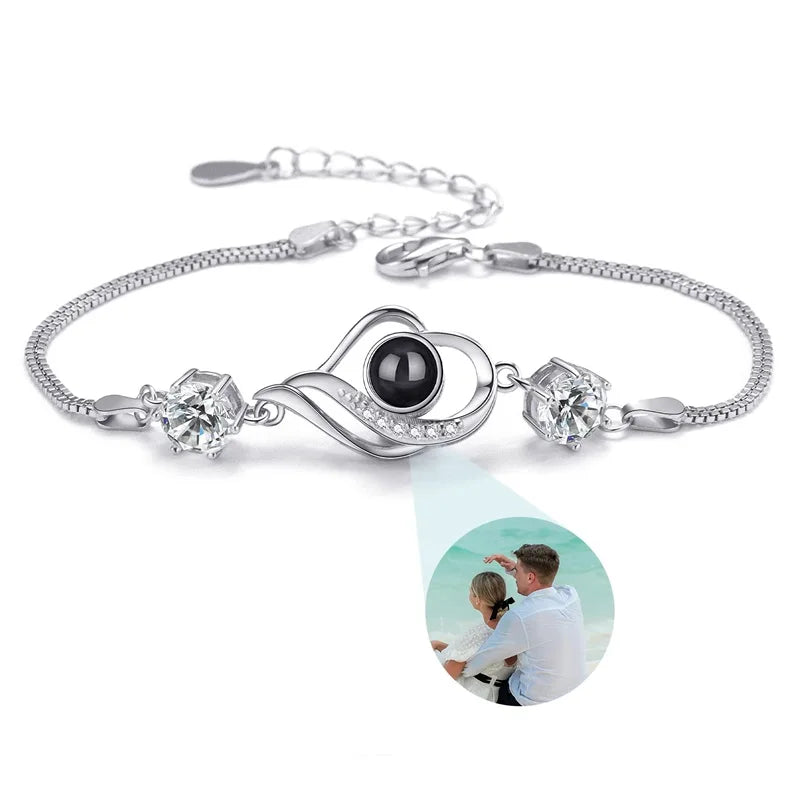 Brazalete con foto de proyección