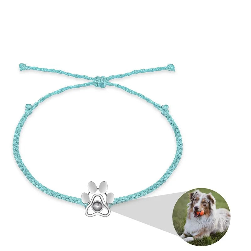 Pulsera con foto personalizada de proyección