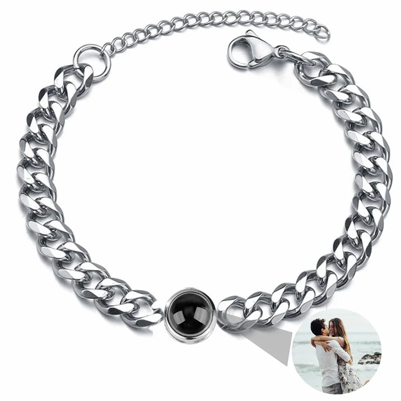 Brazalete con foto de proyección