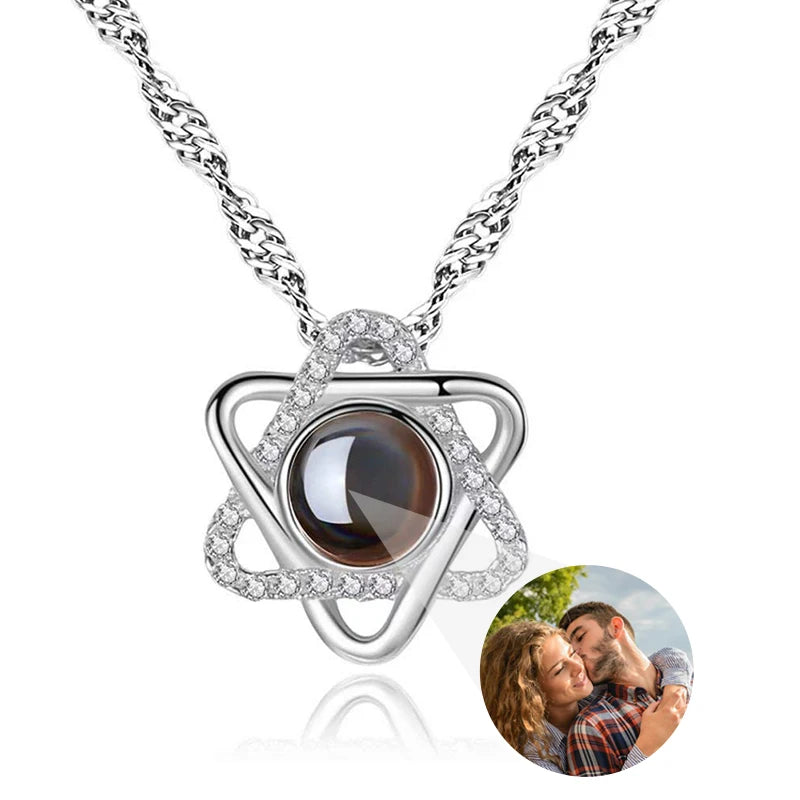 Collar de proyección de fotos personalizado