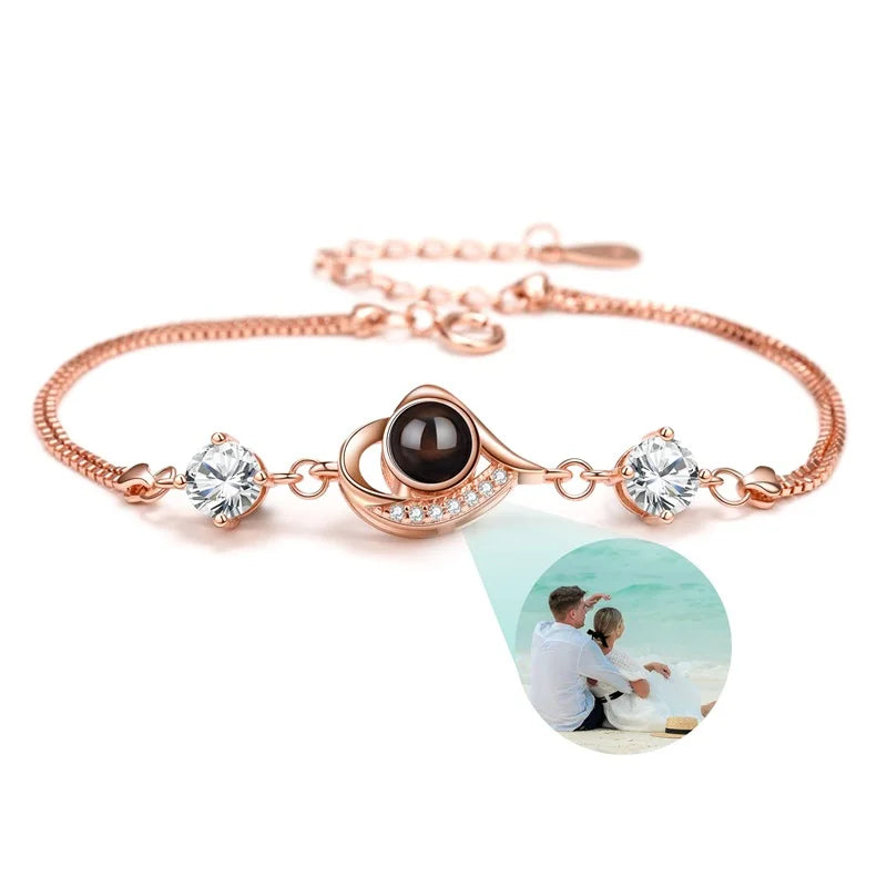 Brazalete con foto de proyección