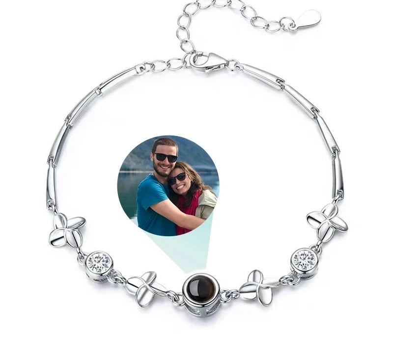 Brazalete con foto de proyección