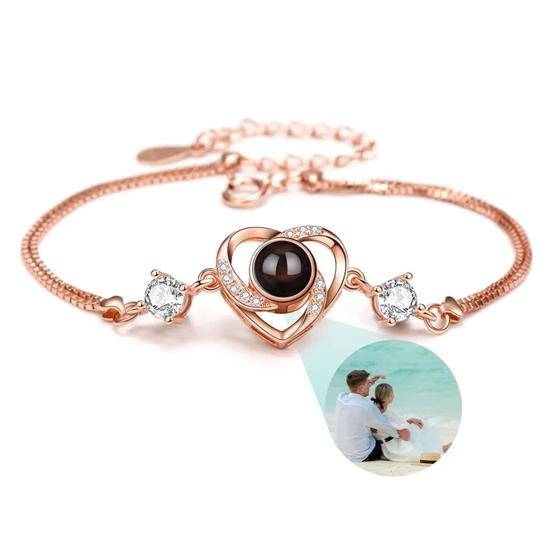 Brazalete con foto de proyección
