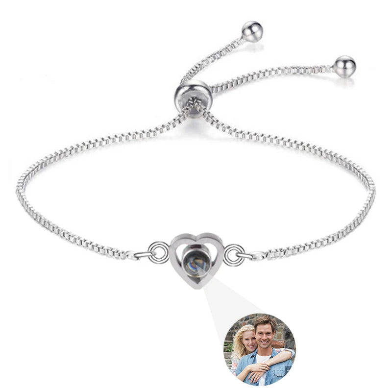 Brazalete con foto de proyección