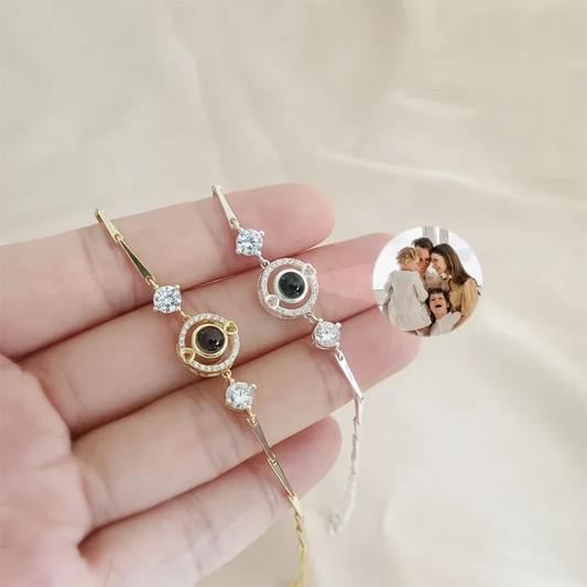Brazalete con foto de proyección personalizada