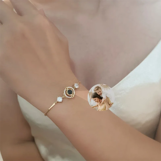 Brazalete con foto de proyección personalizada