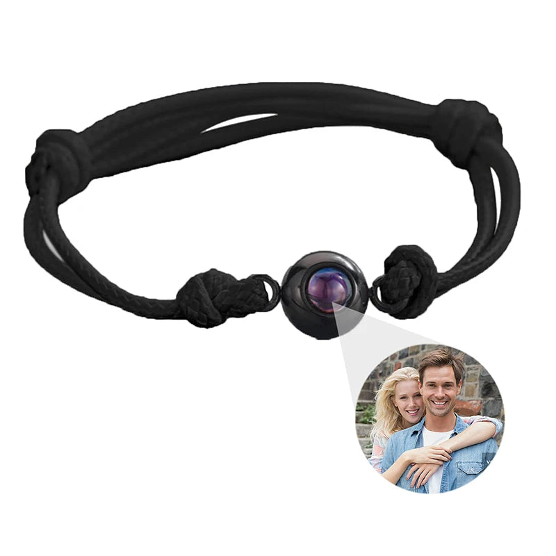 Pulsera con foto personalizada de proyección