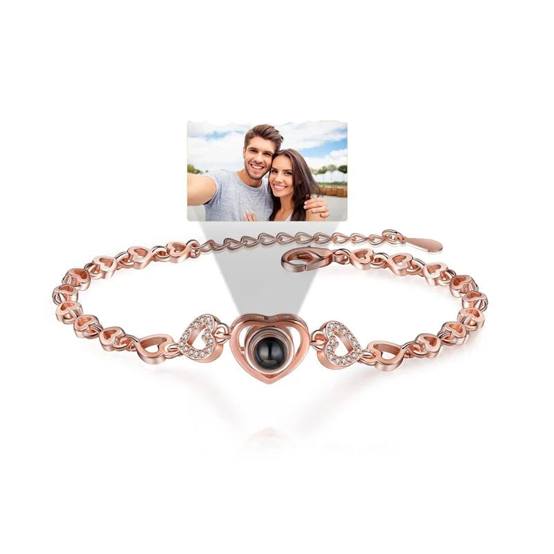 Brazalete con foto de proyección