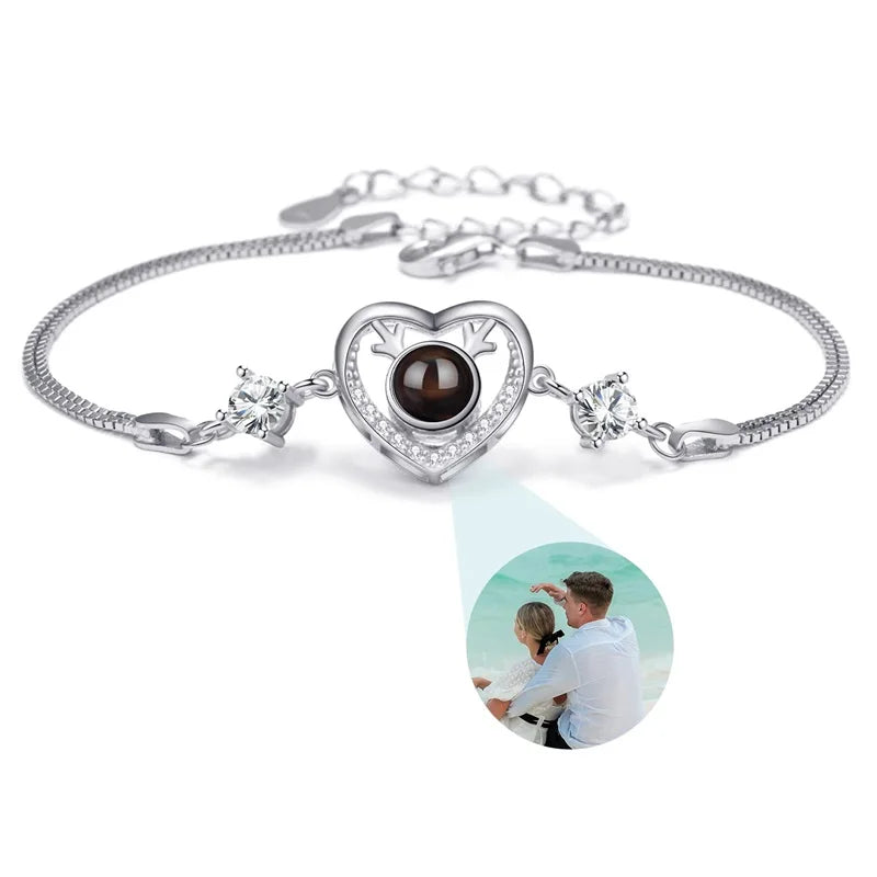 Brazalete con foto de proyección