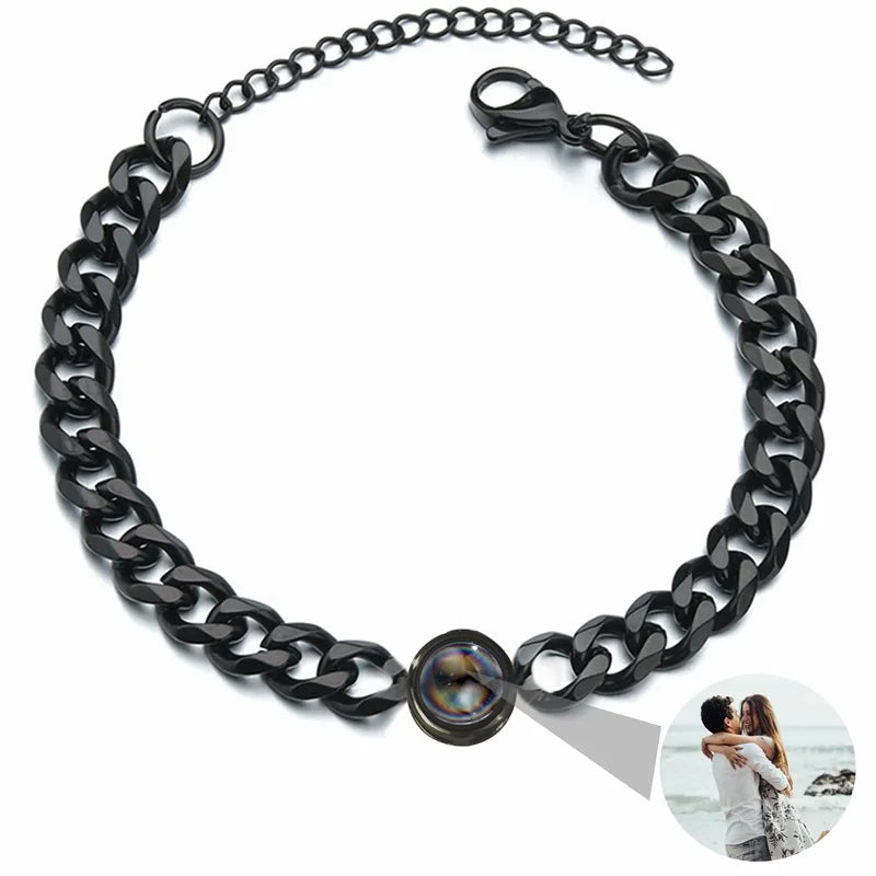 Brazalete con foto de proyección