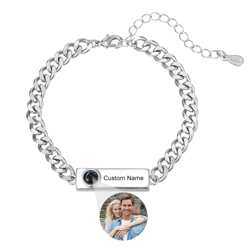 Brazalete con foto de proyección
