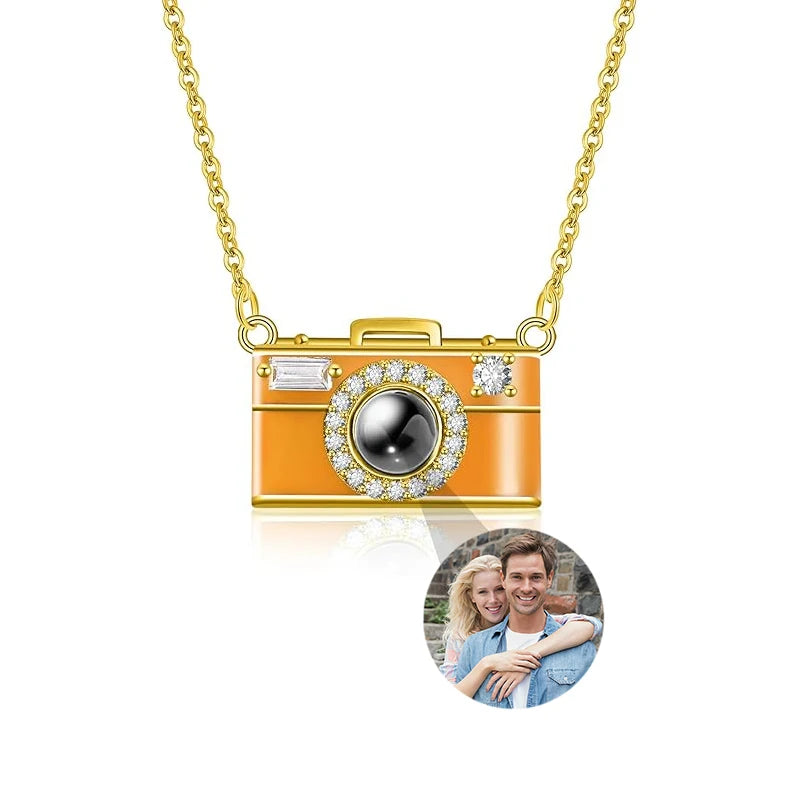 Collar Cámara con Foto de Proyección Personalizada