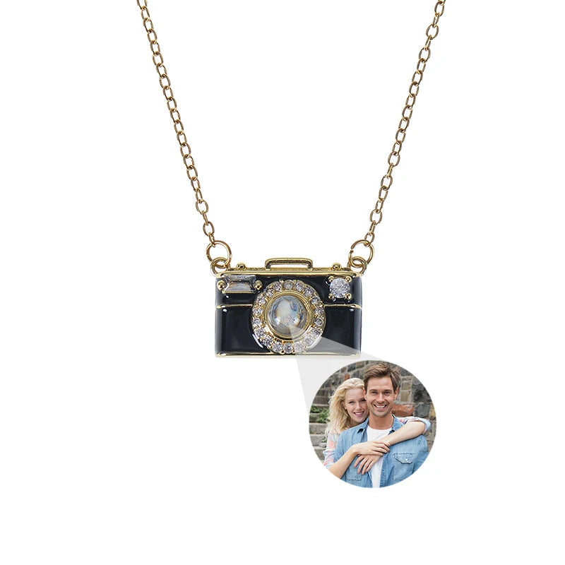 Collar Cámara con Foto de Proyección Personalizada